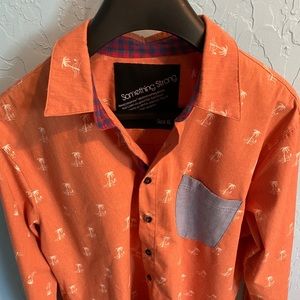 Something Strong Button Down